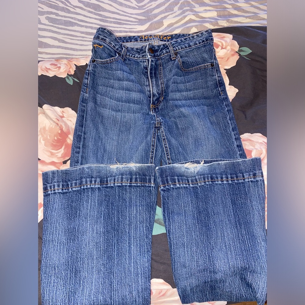 ❌SOLD❌ Kimes Ranch Jennifer Dark Wash High Waisted Flare Jeans - Picture 4 of 7